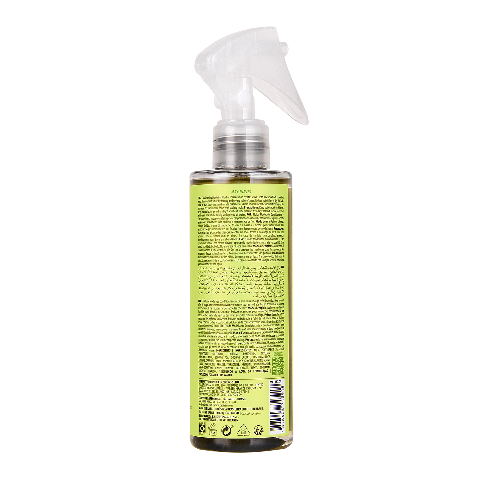 Cadiveu Bossa Nova Maxi ondas 215ml