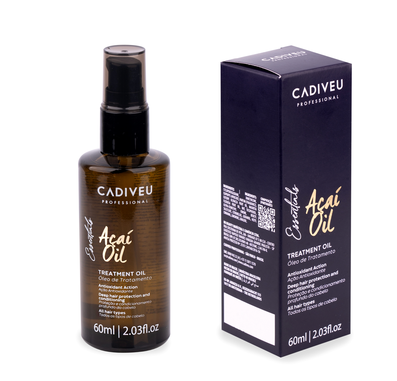 Cadiveu Professional Açaí Oil Oleo de Tratamento 60ml