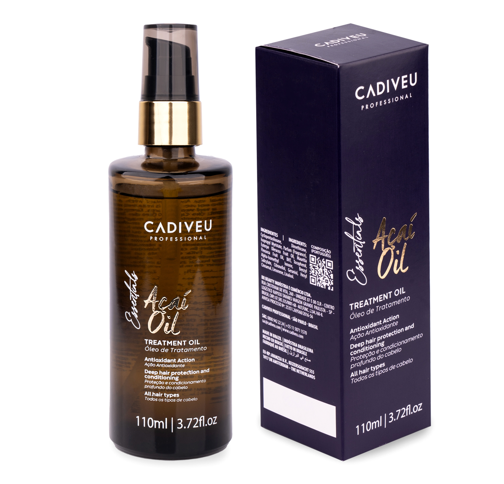 Cadiveu Professional Açaí Oil Oleo de Tratamento 110ml