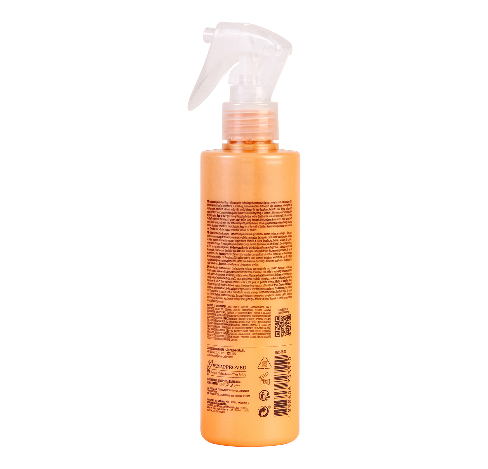 Cadiveu Professional Nutri Glow Fluido Nutritivo 215ml