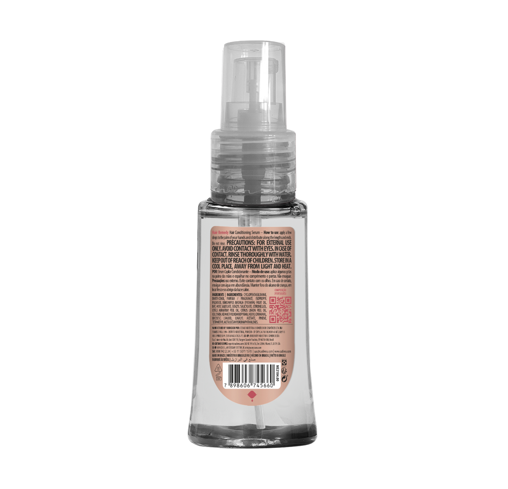 Cadiveu Professional Hair Remedy Repair Oil 65ml