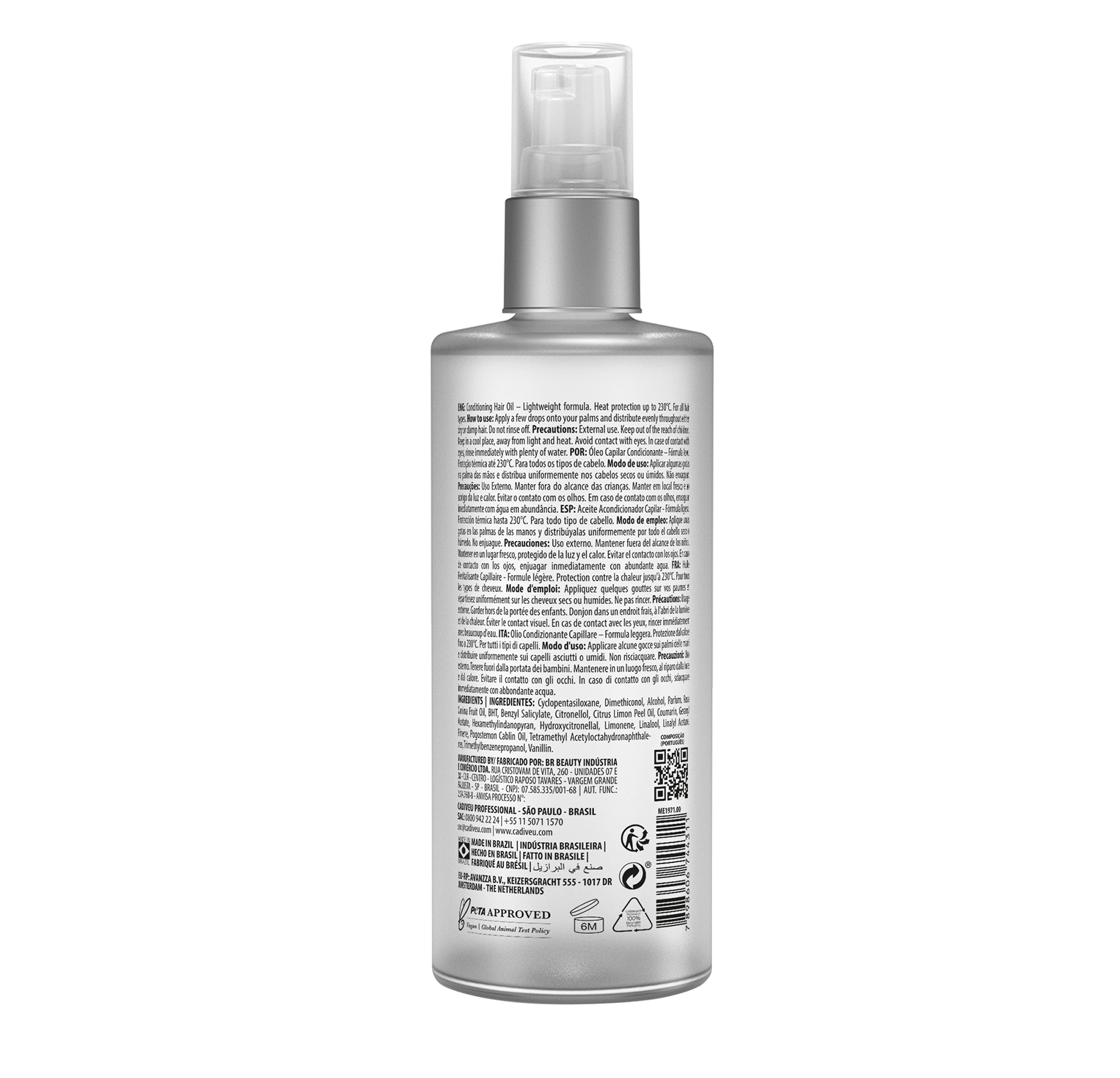 Cadiveu Professional Supreme Oil Final Style 110ml