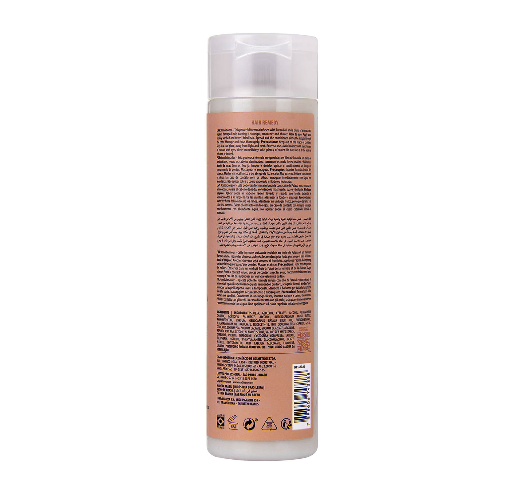 Cadiveu Professional Essentials Hair Remedy Condicionador 250ml