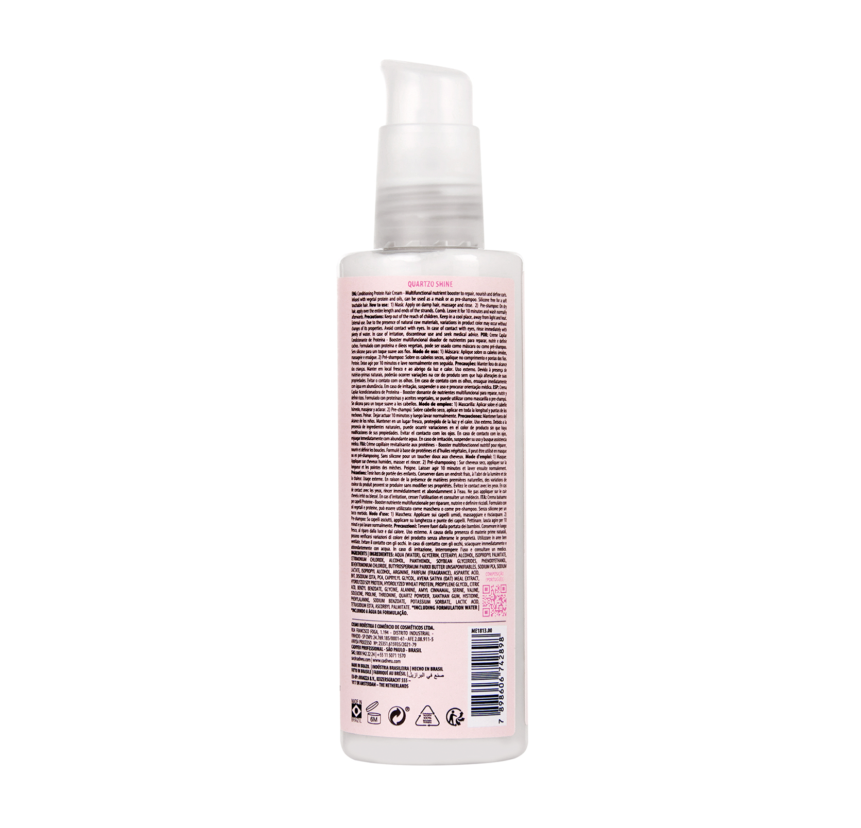 Cadiveu Essentials Quartzo Shine Proteína De Quartzo Condicionante 200ml