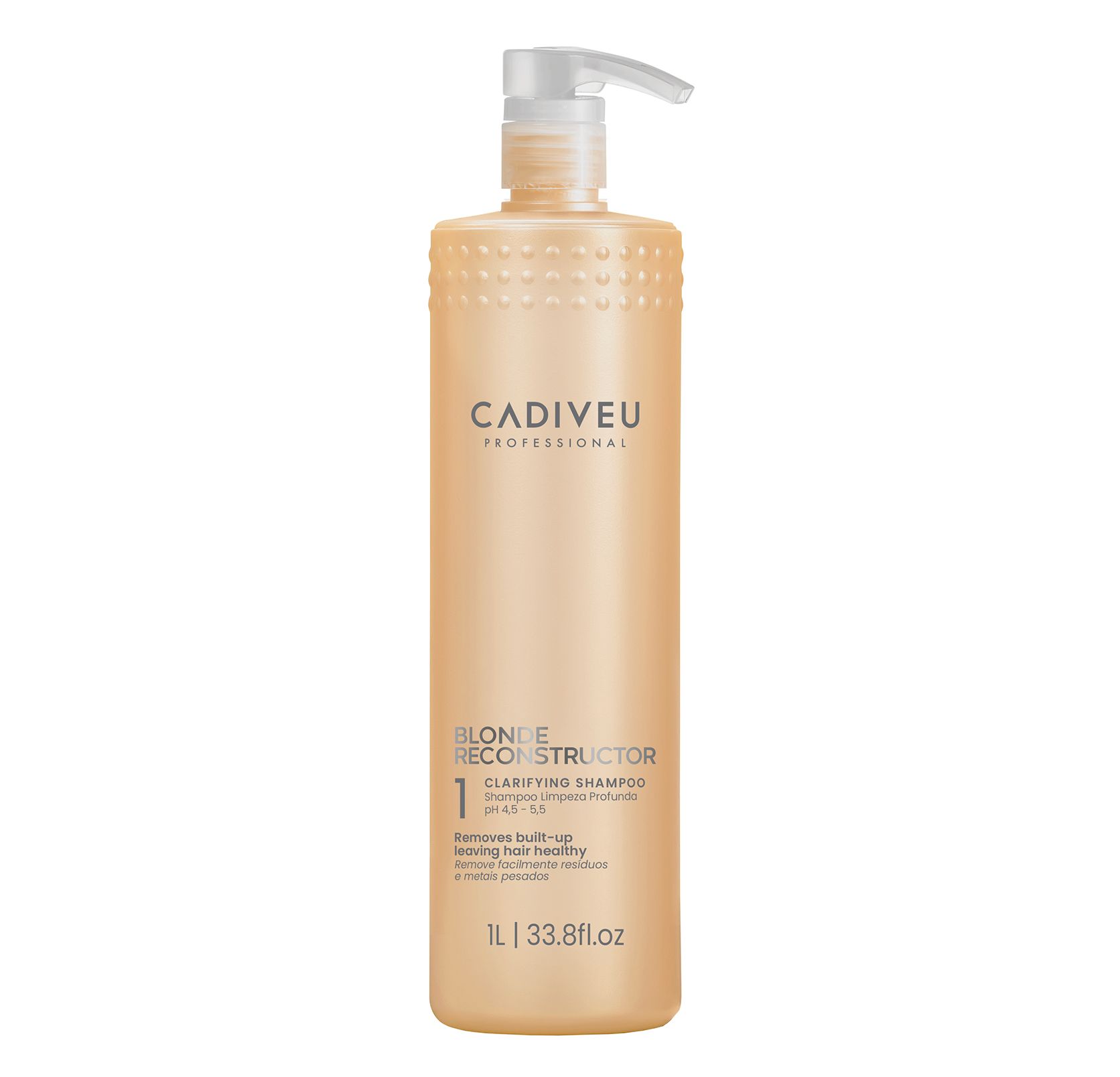 Cadiveu Professional Blonde Reconstructor Shampoo Clarifying Purificante 1L
