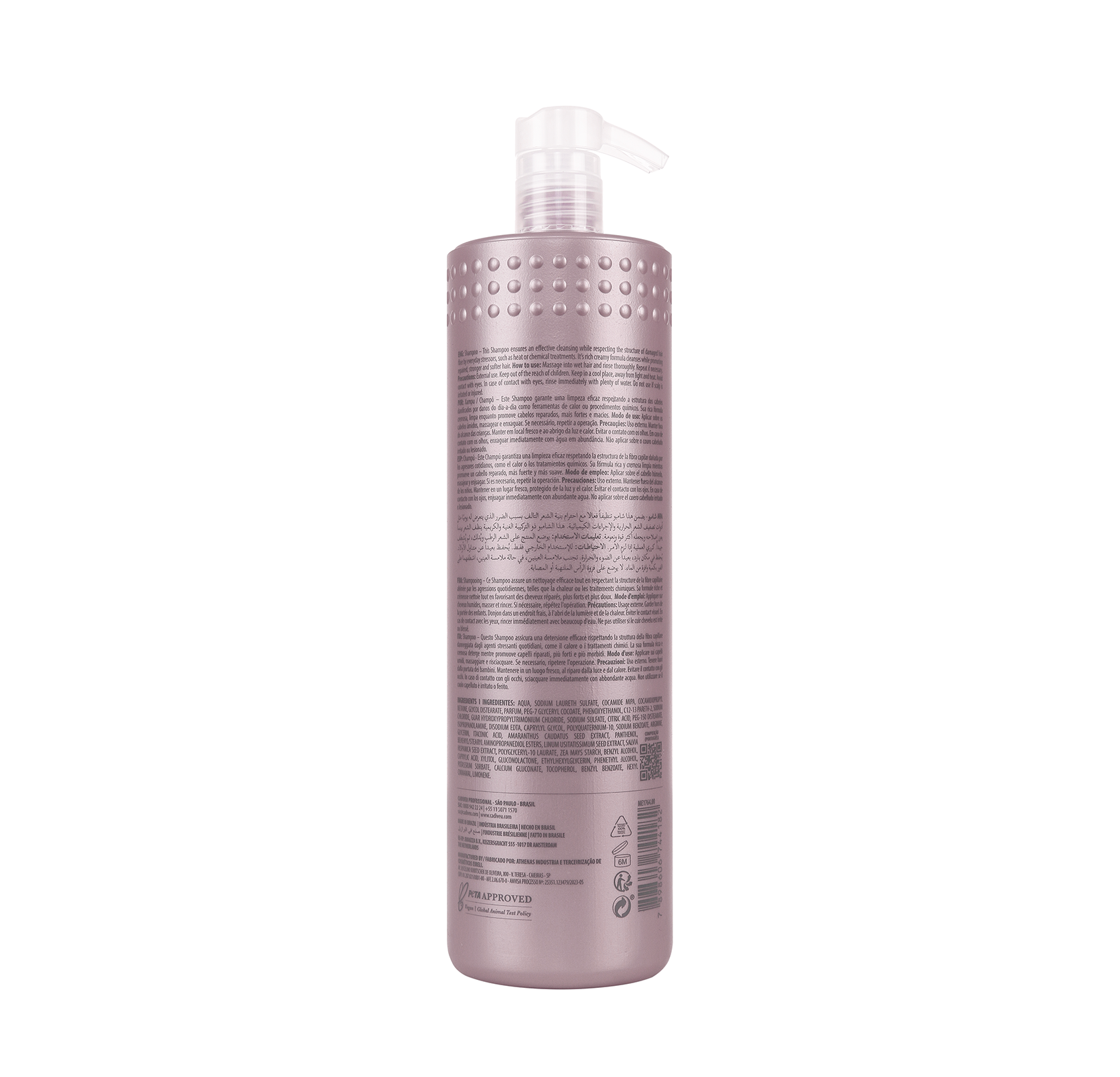 Cadiveu Professional Shampoo Reparador Repair Solution 980ml