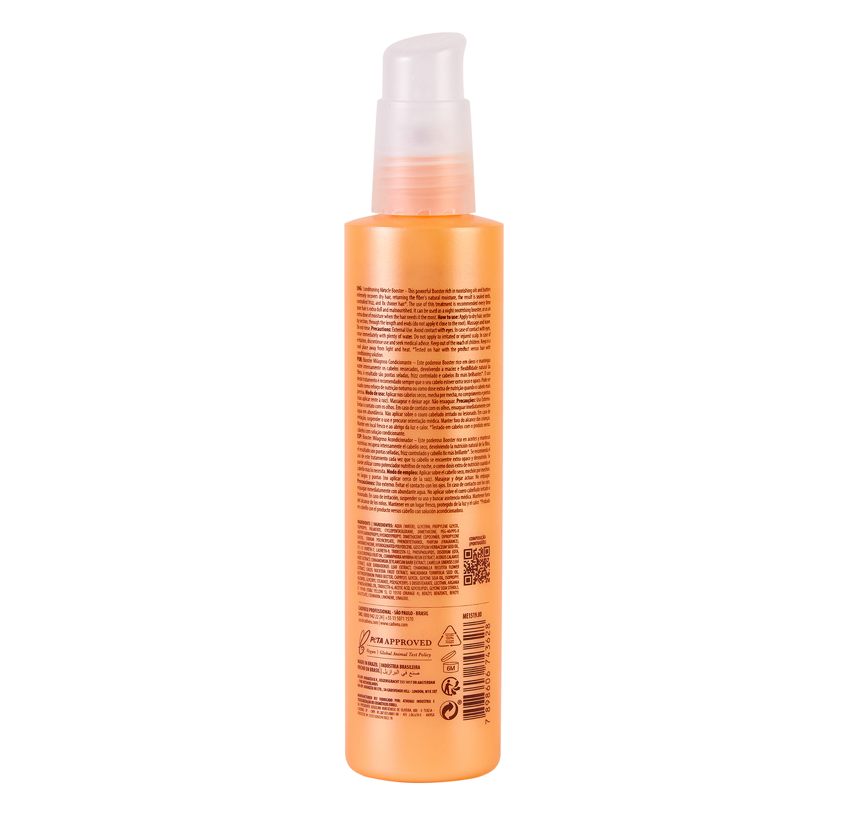 Cadiveu Professional Nutri Glow Booster Milagroso 200Ml