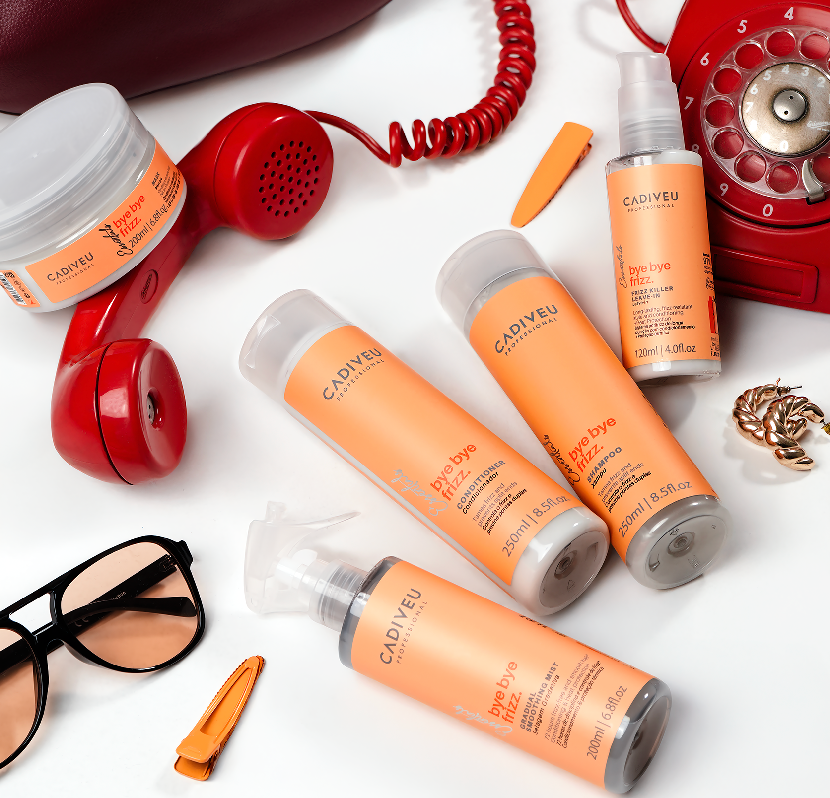 kit completo Bye Bye Frizz