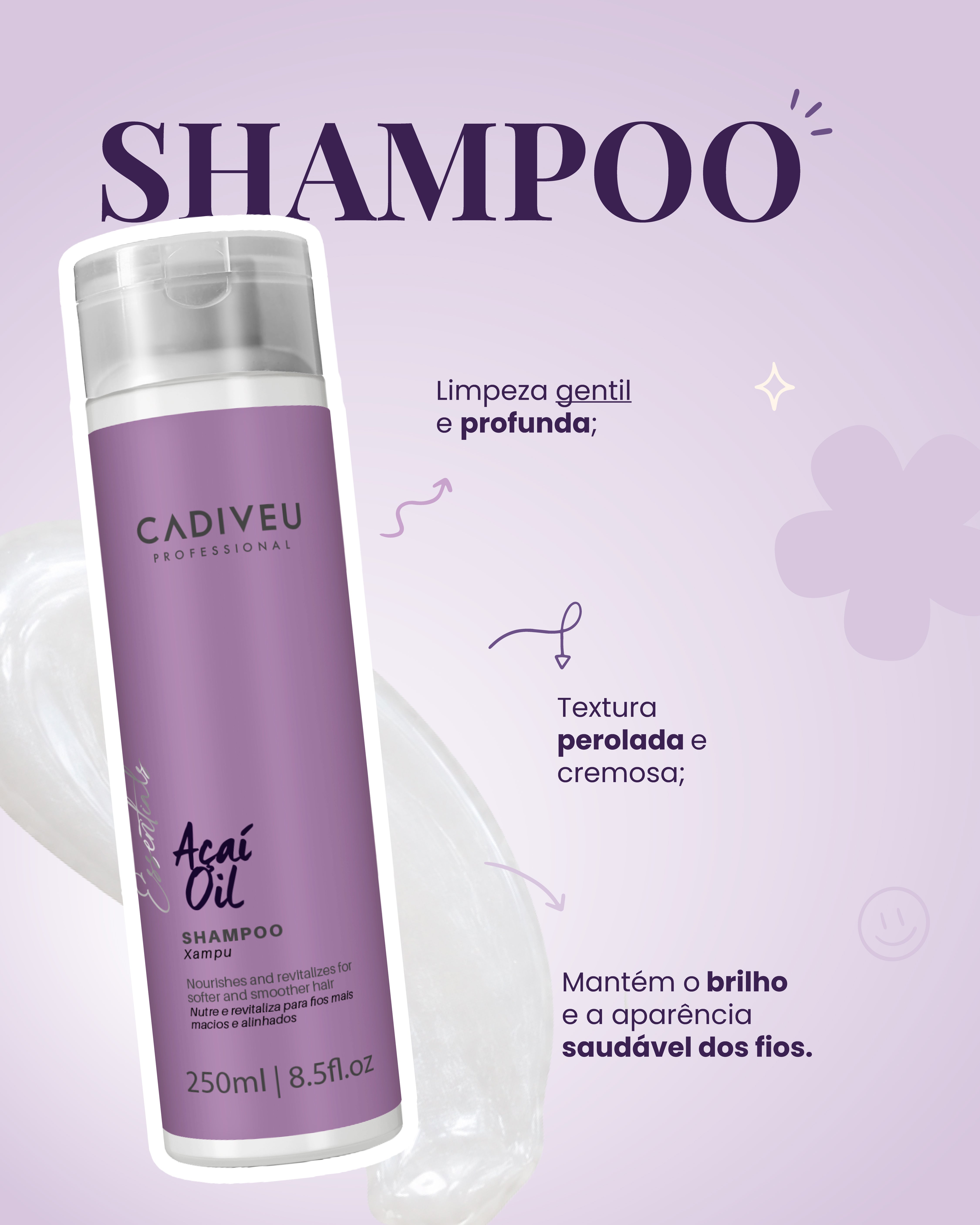 Cadiveu Essentials Açaí Oil Shampoo 200ml