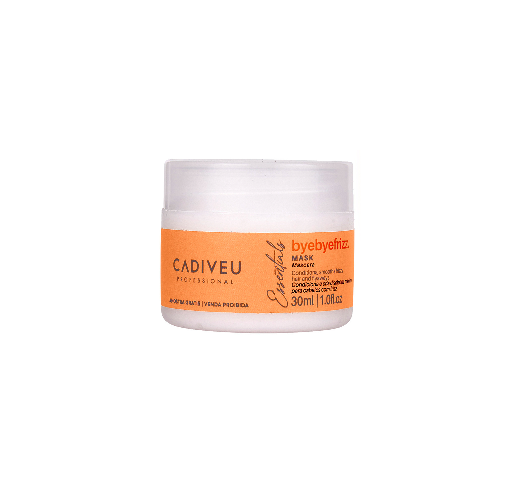 Cadiveu Essentials Bye Bye Frizz Mini Size Mascara 30Ml (Brinde)