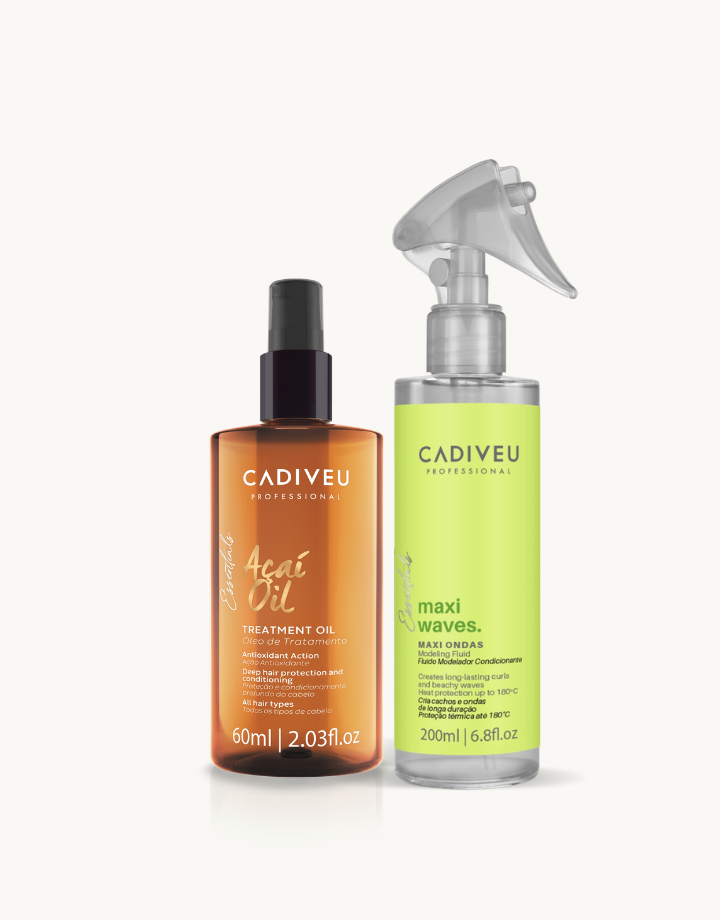 Kit Maxi Ondas 215ml + Açai Oil 60ml
