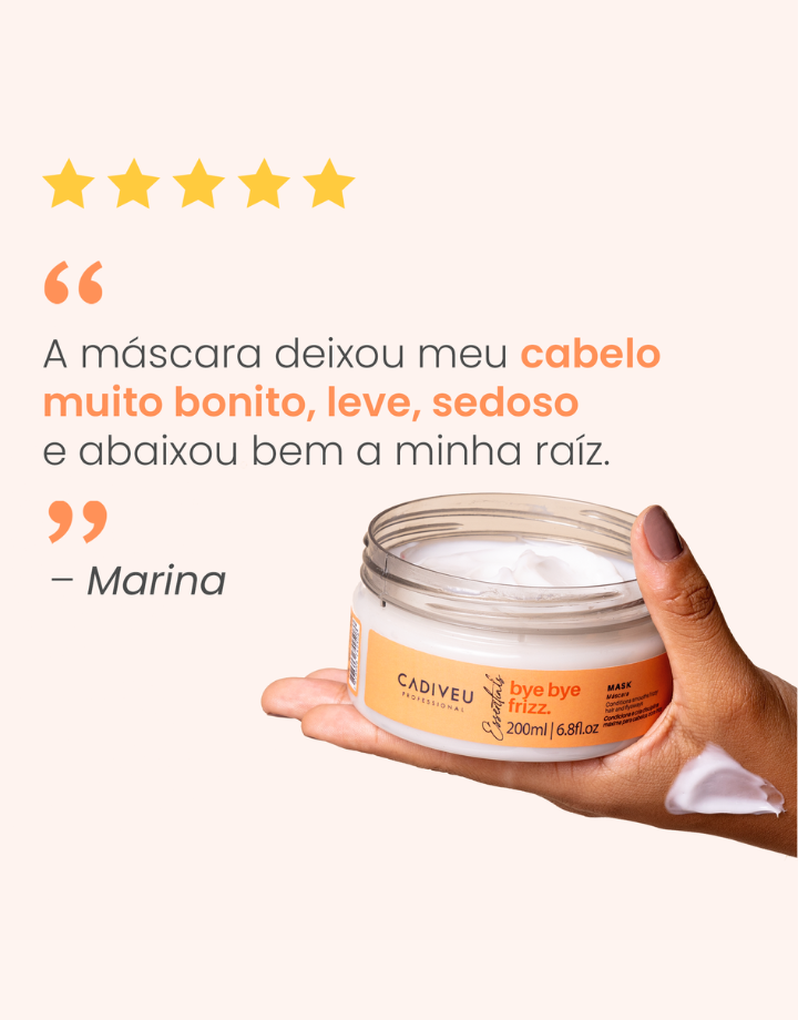 Cadiveu Essentials Bye Bye Frizz Máscara 200ml