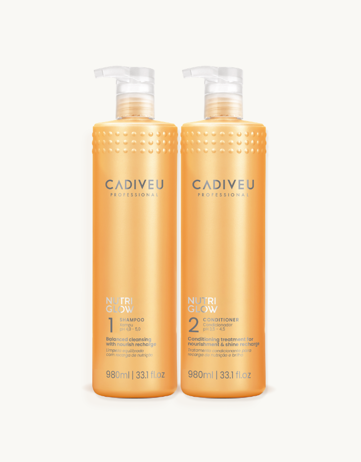 Kit Professional Nutri Glow Shampoo 980ml + Condicionador 980ml