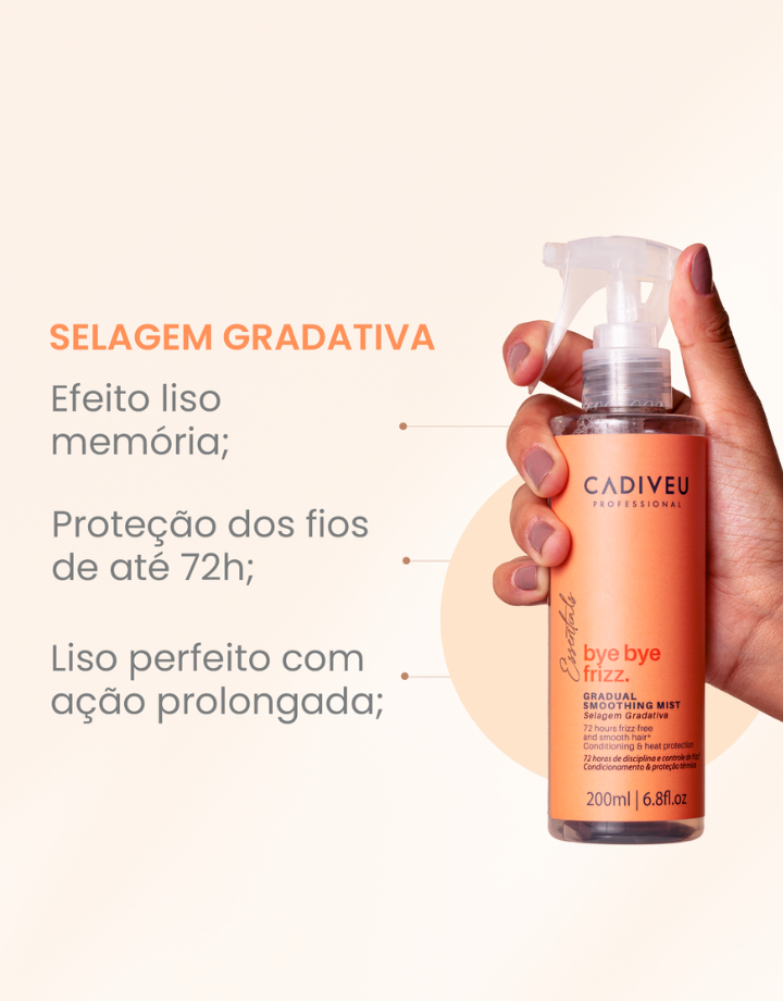 Cadiveu Essentials Bye Bye Frizz Selagem Gradativa 200ml