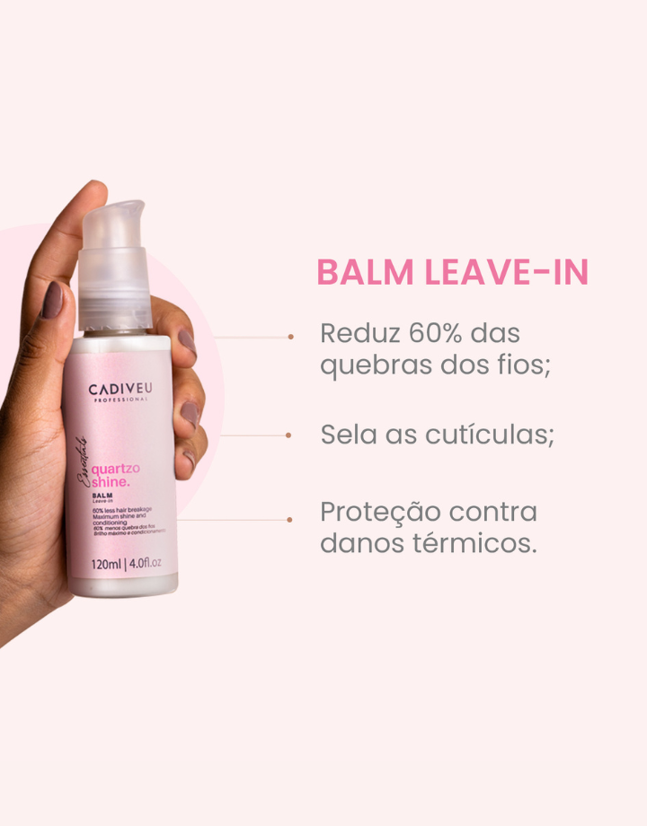 Cadiveu Essentials Quartzo Shine Balm 120ml