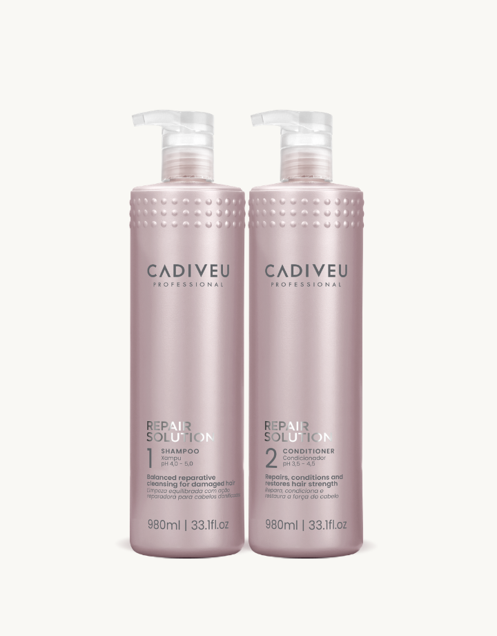 Kit Professional Repair Solution Shampoo 980ml + Condicionador 980ml