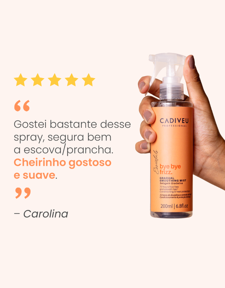 Cadiveu Essentials Bye Bye Frizz Selagem Gradativa 200ml
