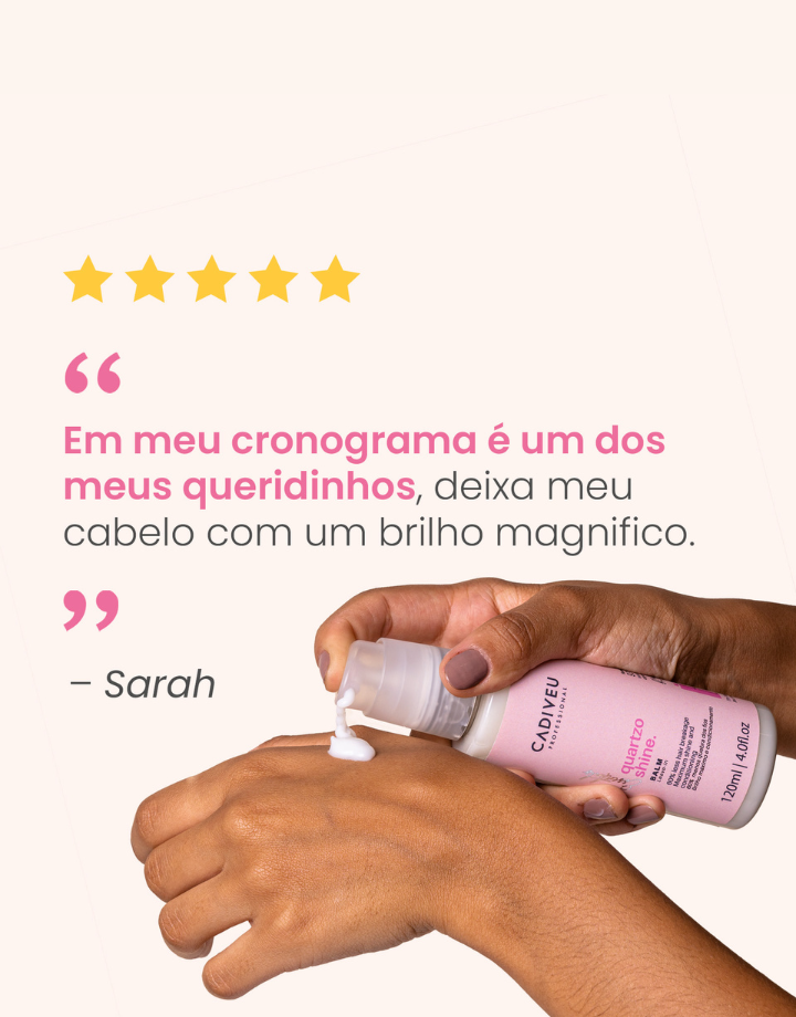 Cadiveu Essentials Quartzo Shine Balm 120ml