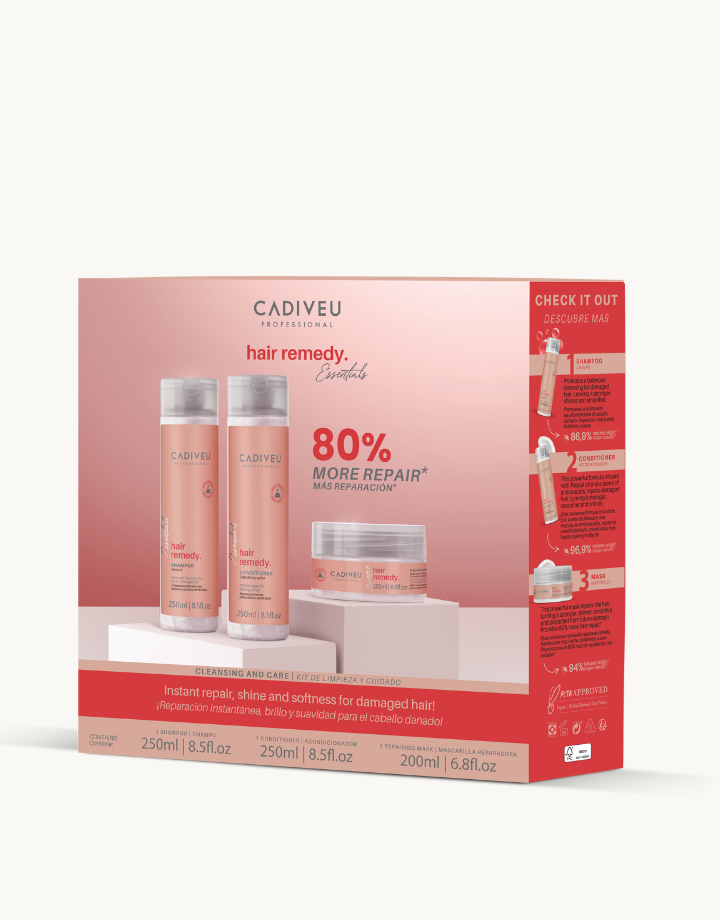 Cadiveu Professional Essentials Hair Remedy Kit Home Care