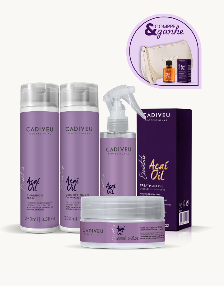 Kit Completo Cadiveu Essentials Açaí Oil