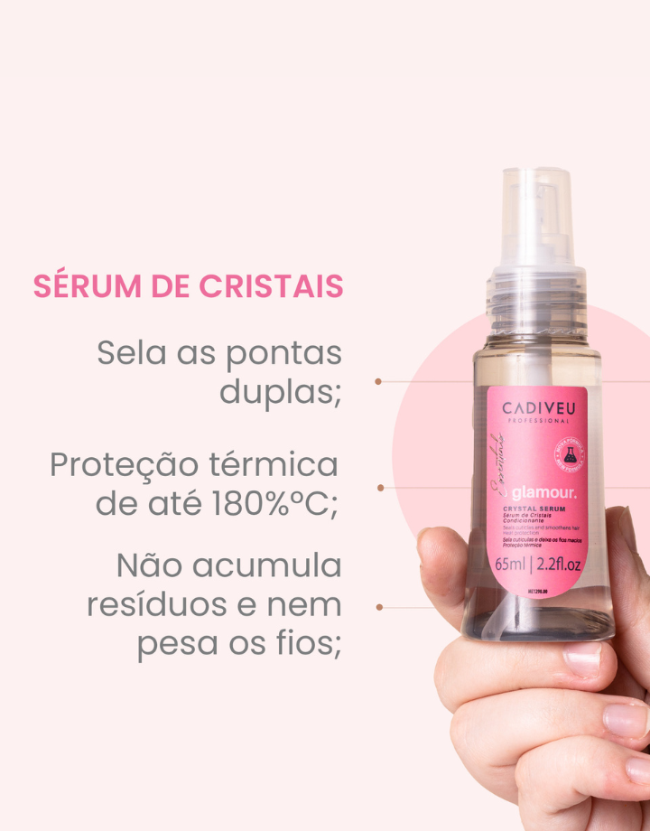 Cadiveu Professional Essentials Glamour Sérum de Cristais 65ml