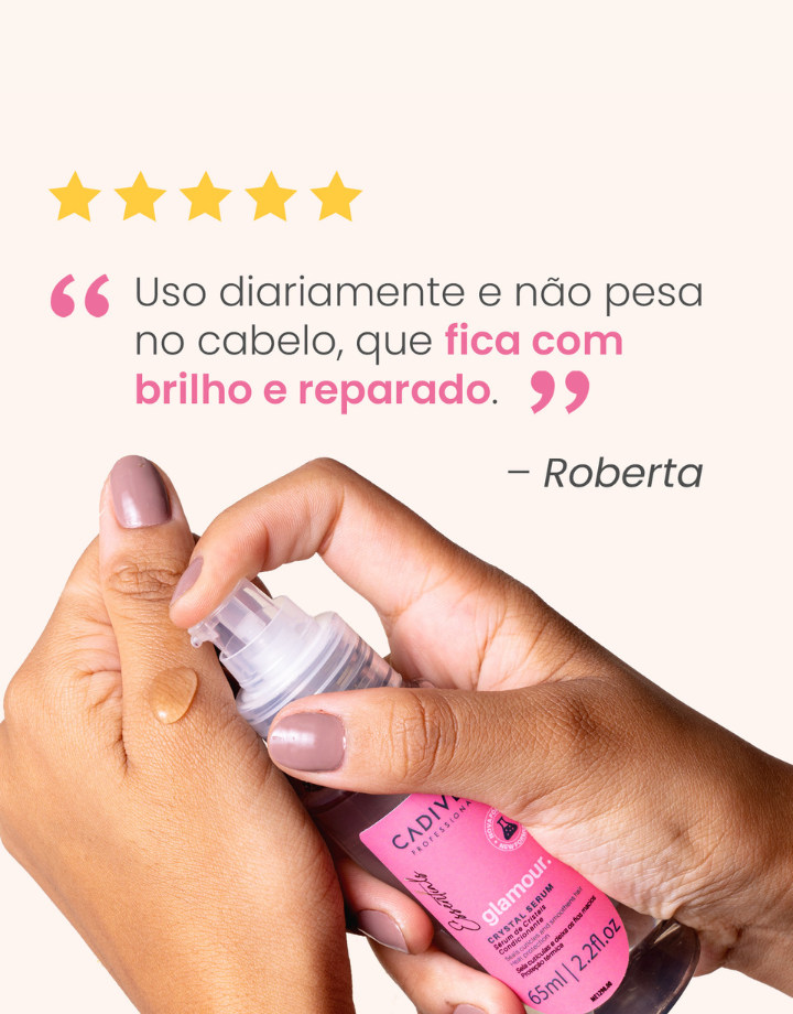 Cadiveu Essentials Glamour Sérum de Cristais 65ml