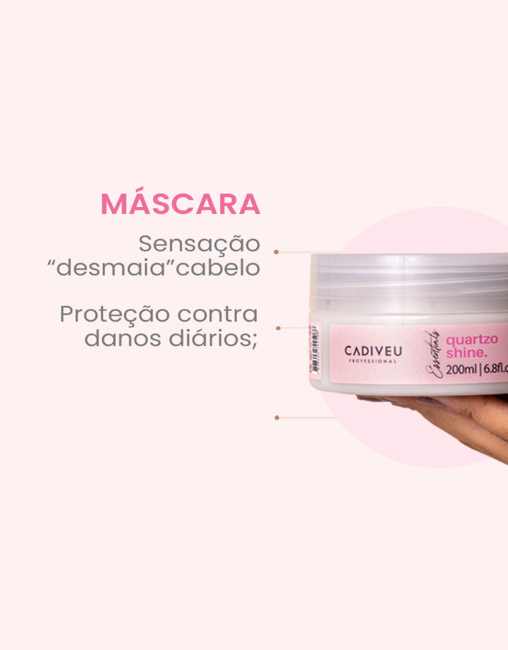 Cadiveu Essentials Quartzo Shine Máscara Condicionante 200ml