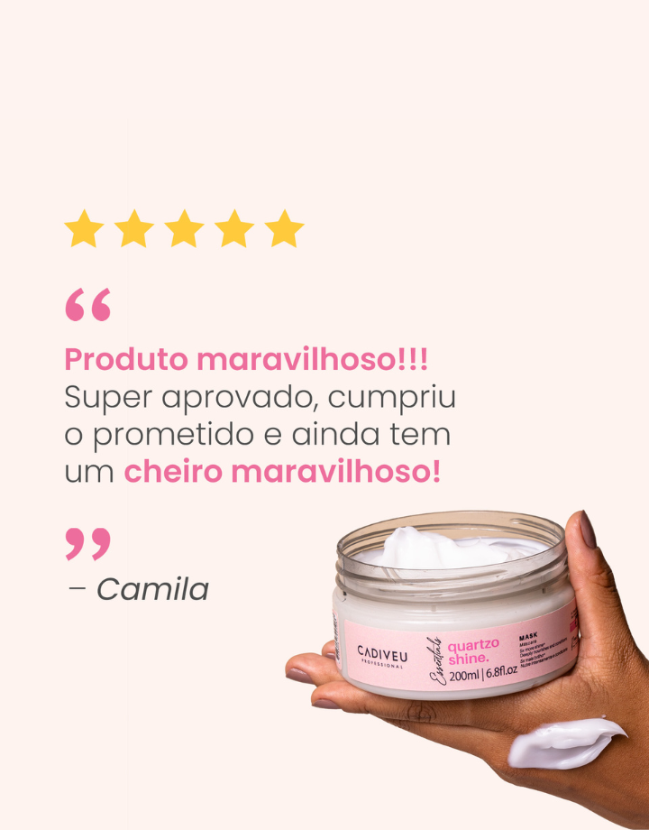 Cadiveu Essentials Quartzo Shine Máscara Condicionante 200ml