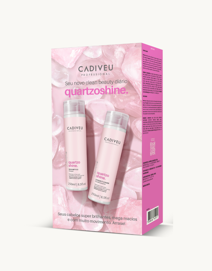 Cadiveu Essentials Quartzo Shine Kit Home Care - Shampoo e Condicionador 250ml