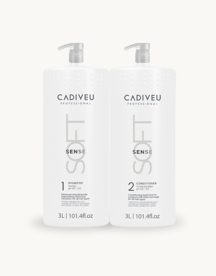 Kit Cadiveu Professional Soft Sense Shampoo 3L + Condicionador 3L