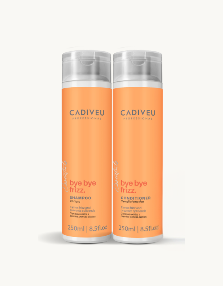 Kit Cadiveu Essentials Bye bye frizz Shampoo 250ml + Condicionador 250ml