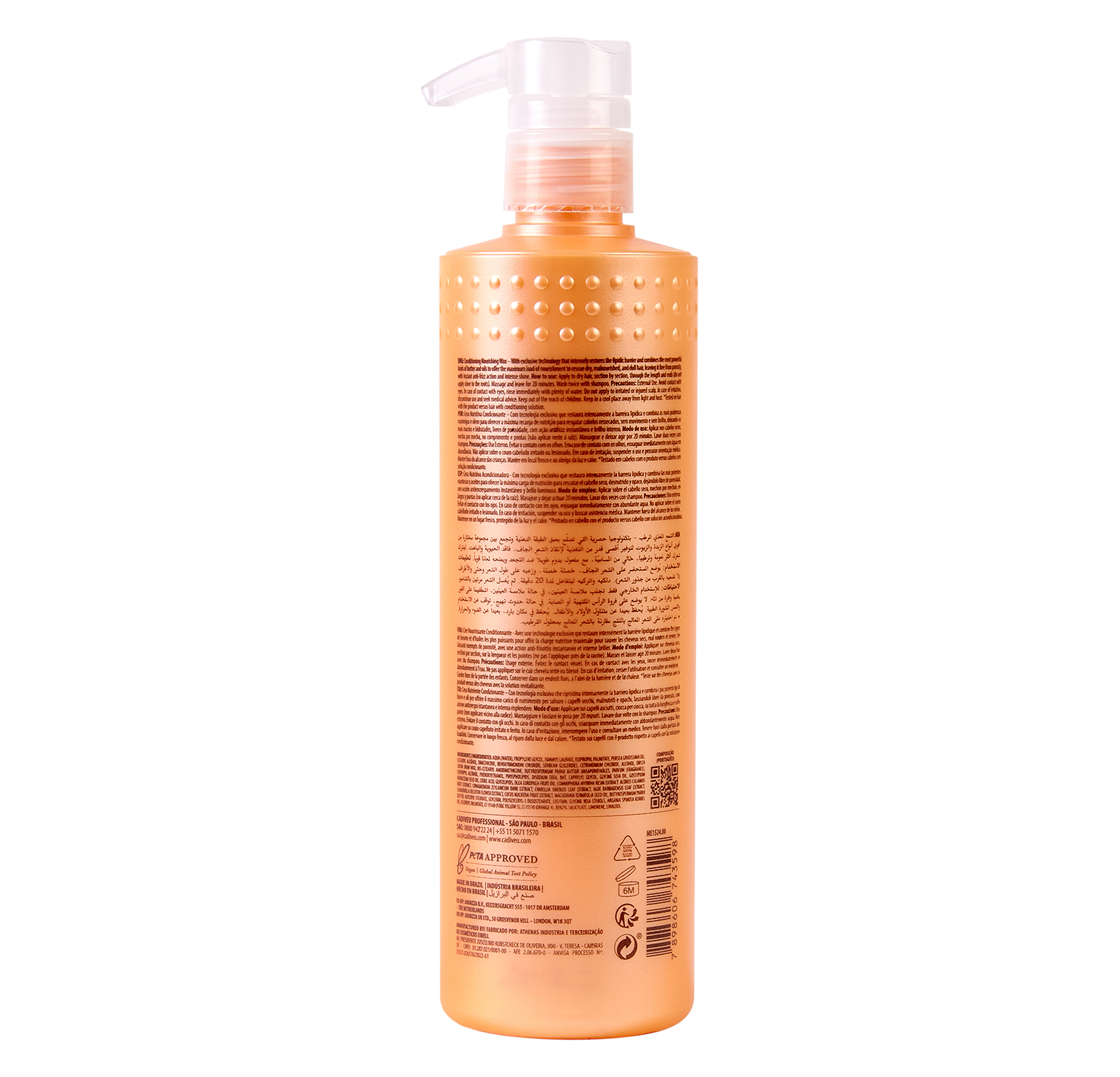 Cadiveu Professional Nutri Glow Cera Nutritiva 980Ml