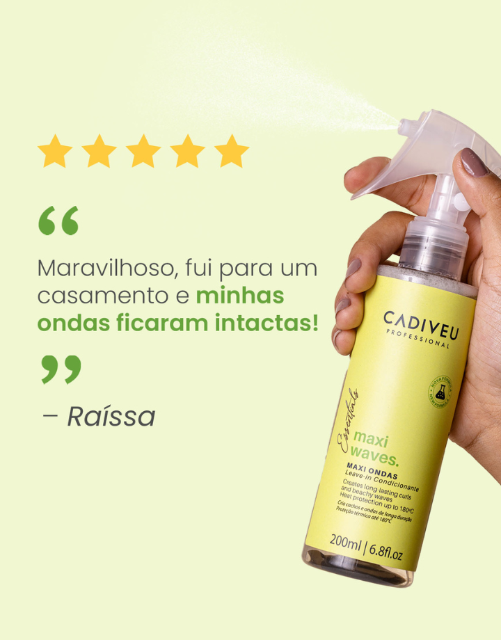 Cadiveu Bossa Nova Maxi ondas 215ml