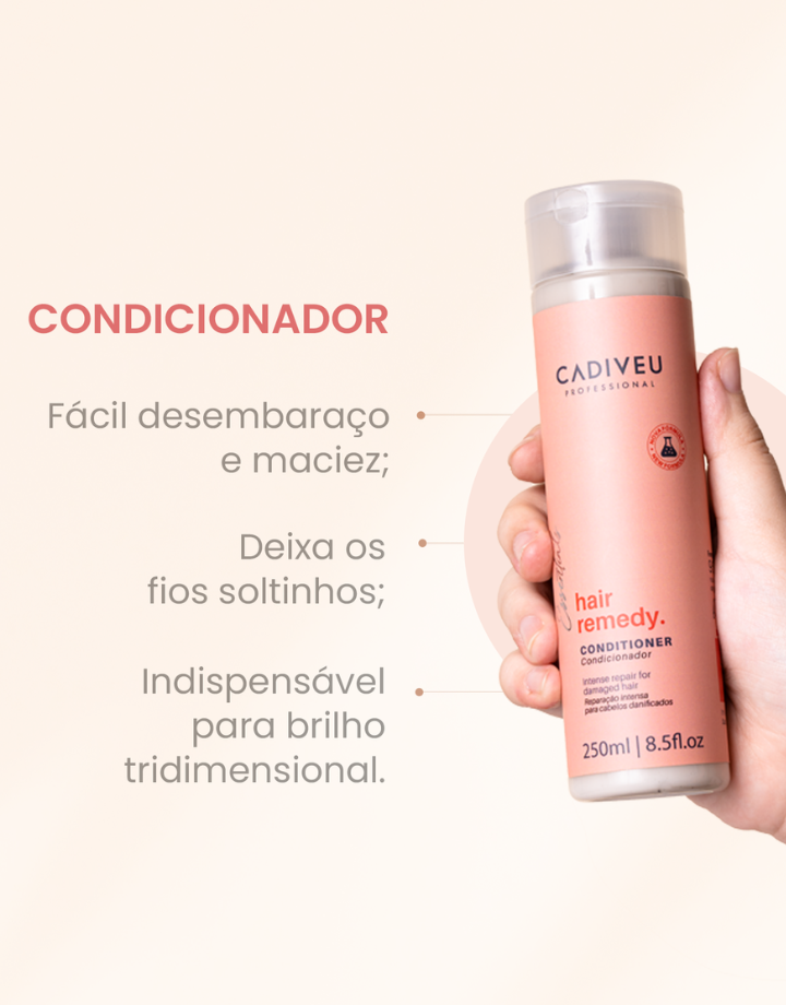 Cadiveu Professional Essentials Hair Remedy Condicionador 250ml