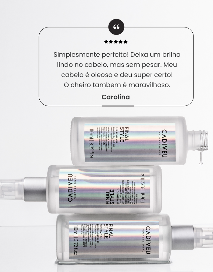 Cadiveu Professional Supreme Oil Final Style 30ml
