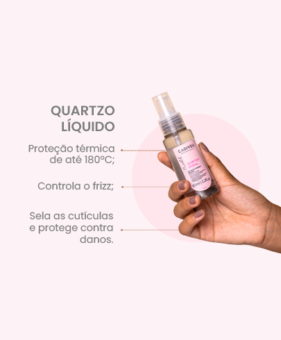 Cadiveu Essentials Quartzo Shine Quartzo Líquido Condicionante 65ml