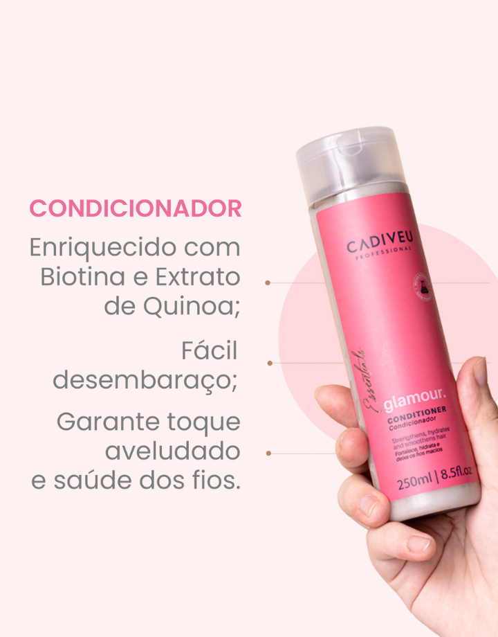 Cadiveu Professional Essentials Glamour Condicionador 250ml