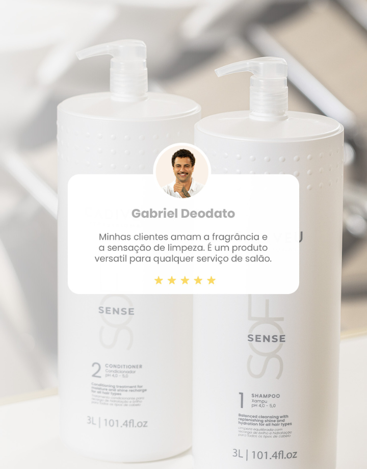 Cadiveu Professional Shampoo Soft Sense 3L