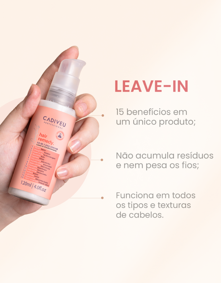 Cadiveu Professional Essentials Hair Remedy Leave-in SOS Sérum 120ml