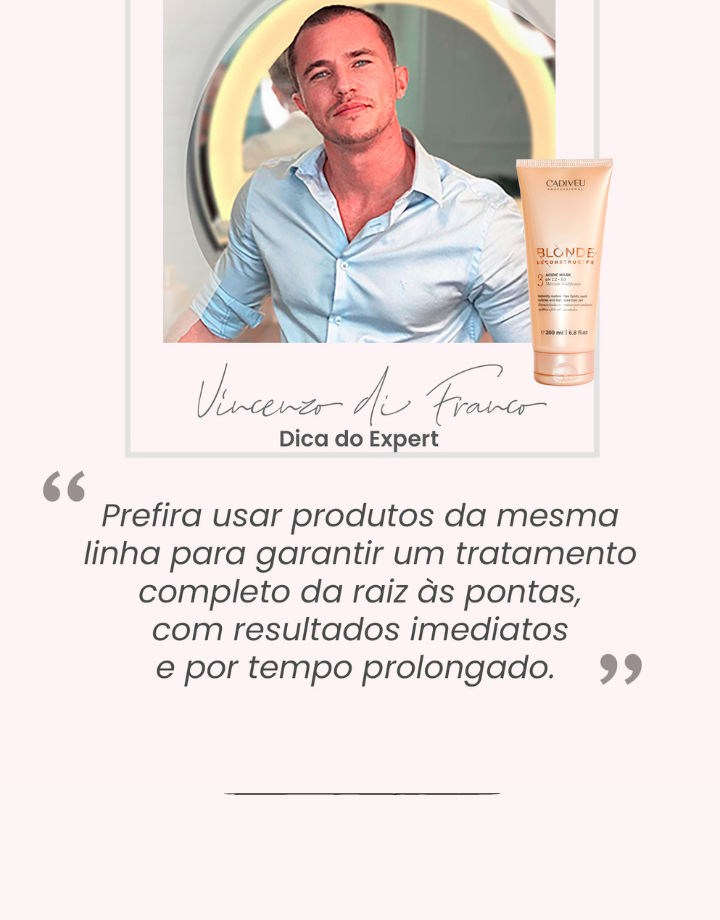 Cadiveu Professional Blonde Reconstructor Máscara Acidificante 200Ml