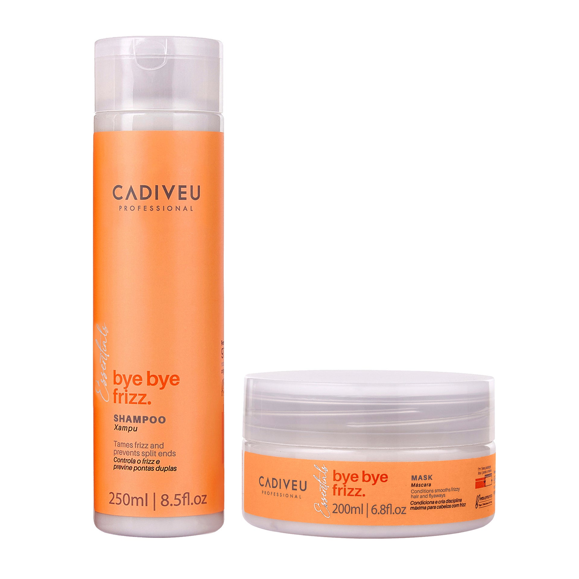Kit Cadiveu Essentials Bye Bye Frizz (2 Produtos)