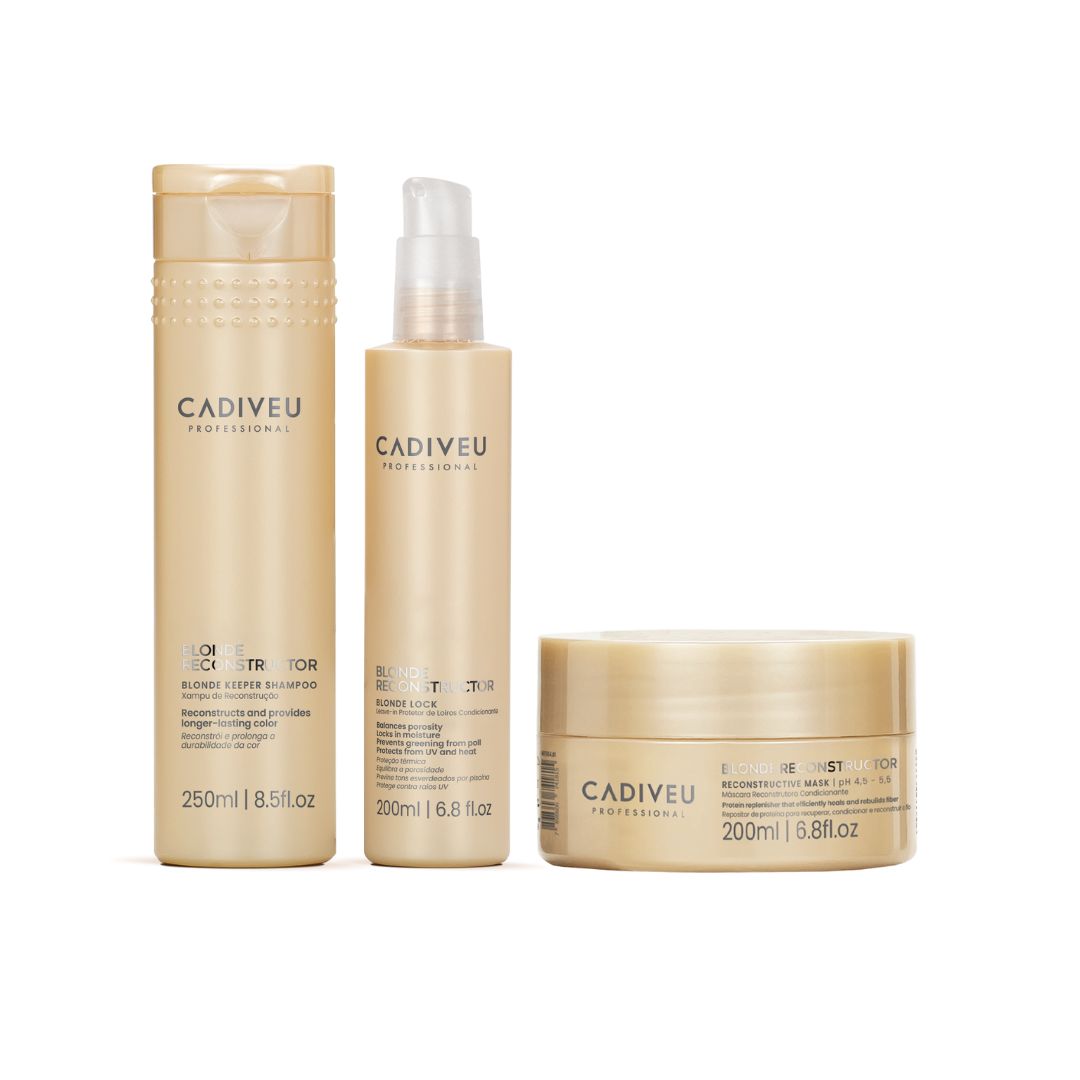 Kit Cadiveu Professional Blonde Reconstructor (3 produtos)