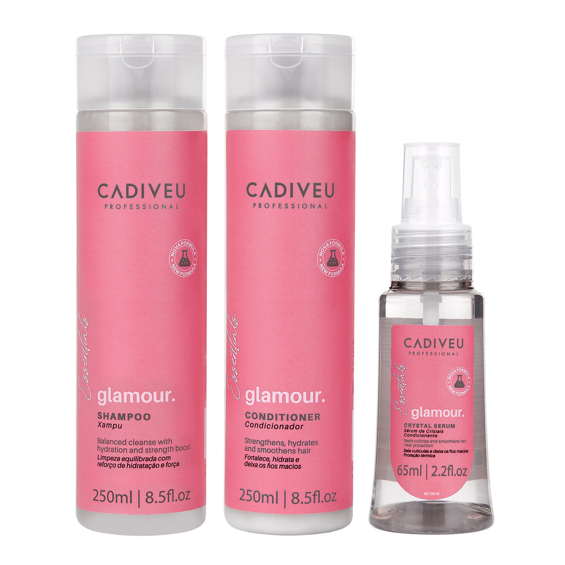 Kit Cadiveu Essentials Glamour (3 Produtos)