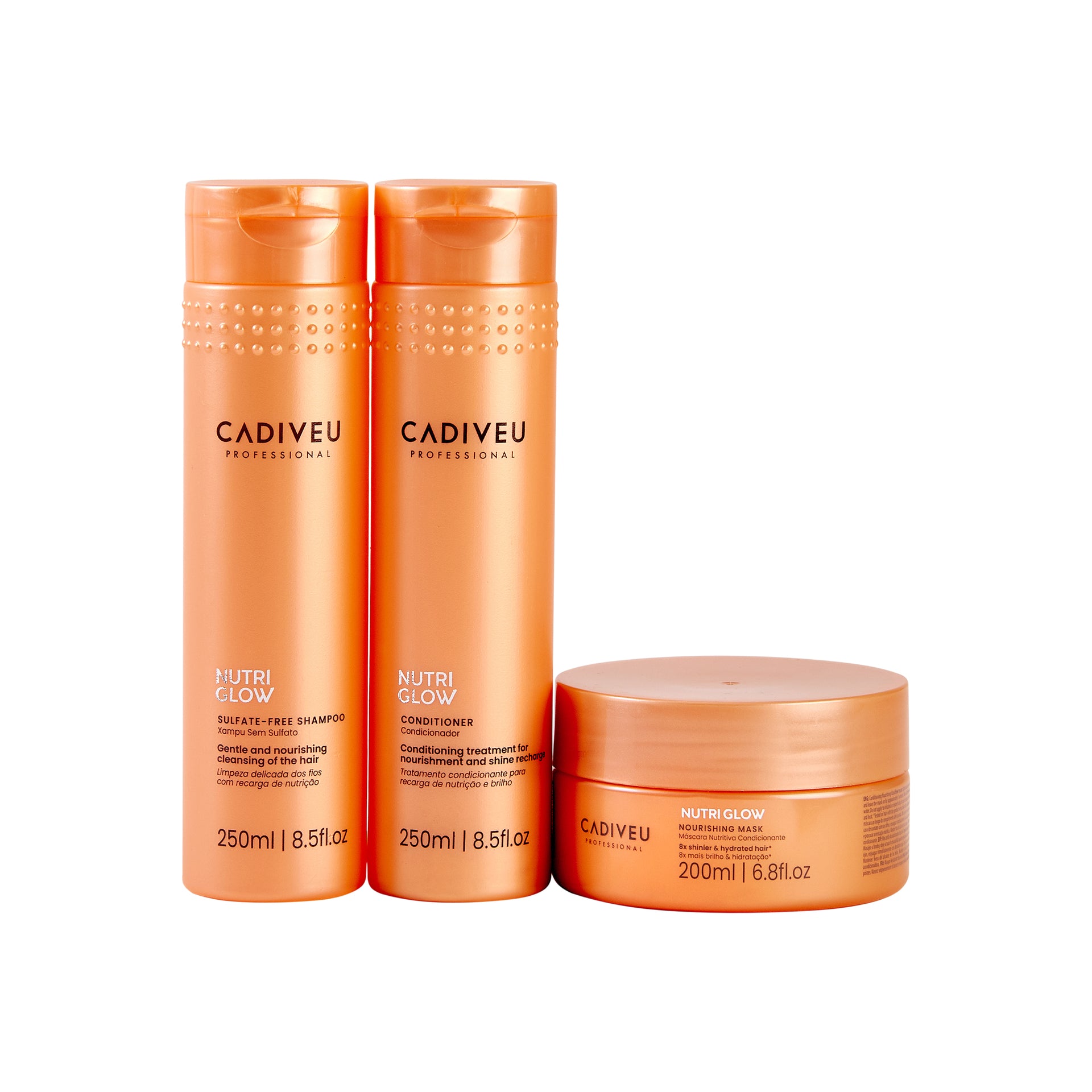 Kit Cadiveu Professional Nutri Glow (3 produtos)