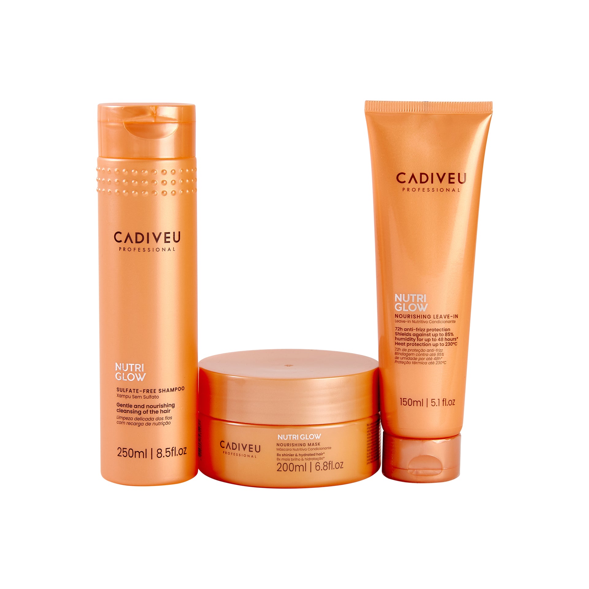 Kit Cadiveu Professional Nutri Glow (3 produtos)