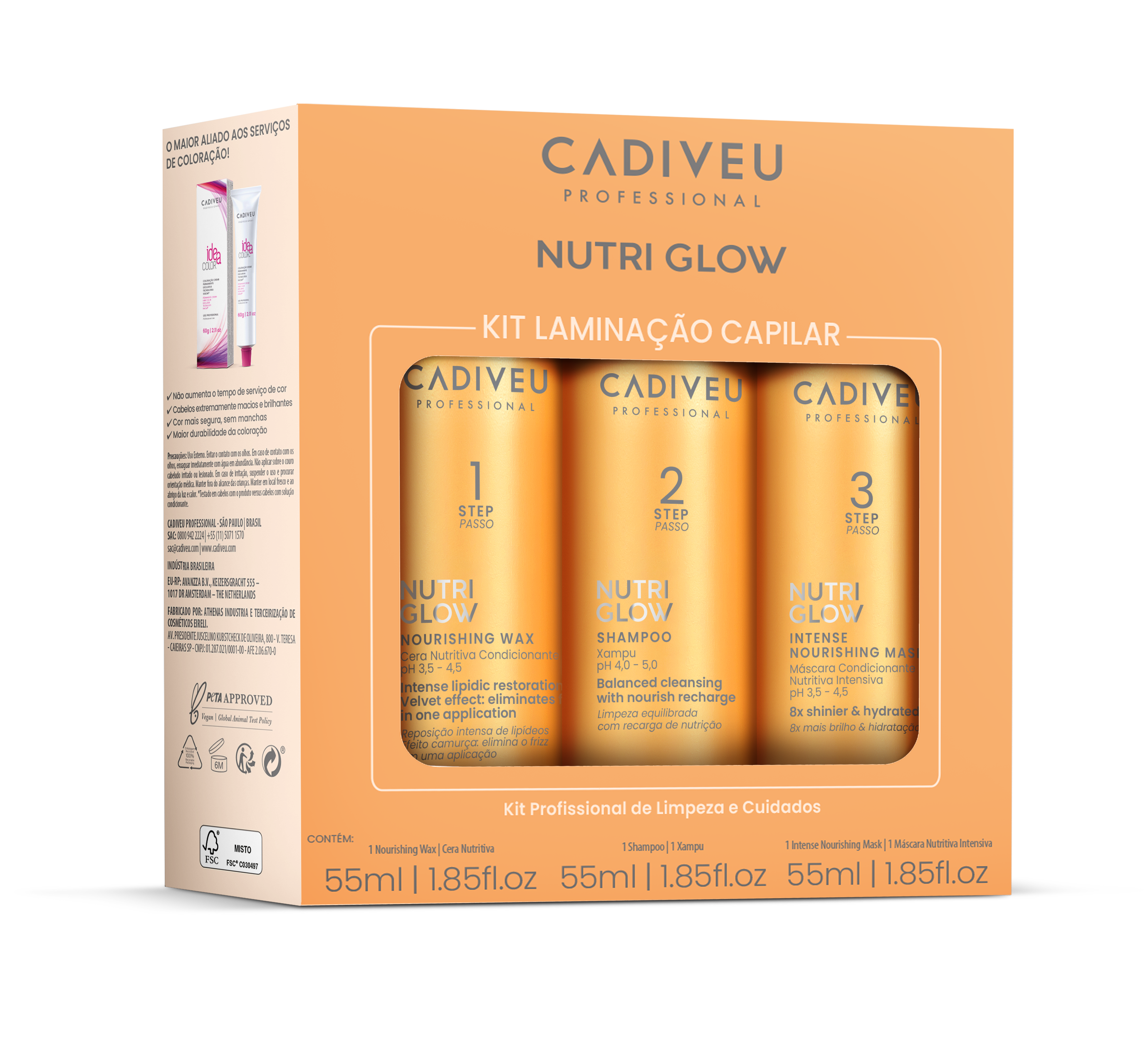 Cadiveu Professional Nutri Glow Mini Kit Laminação