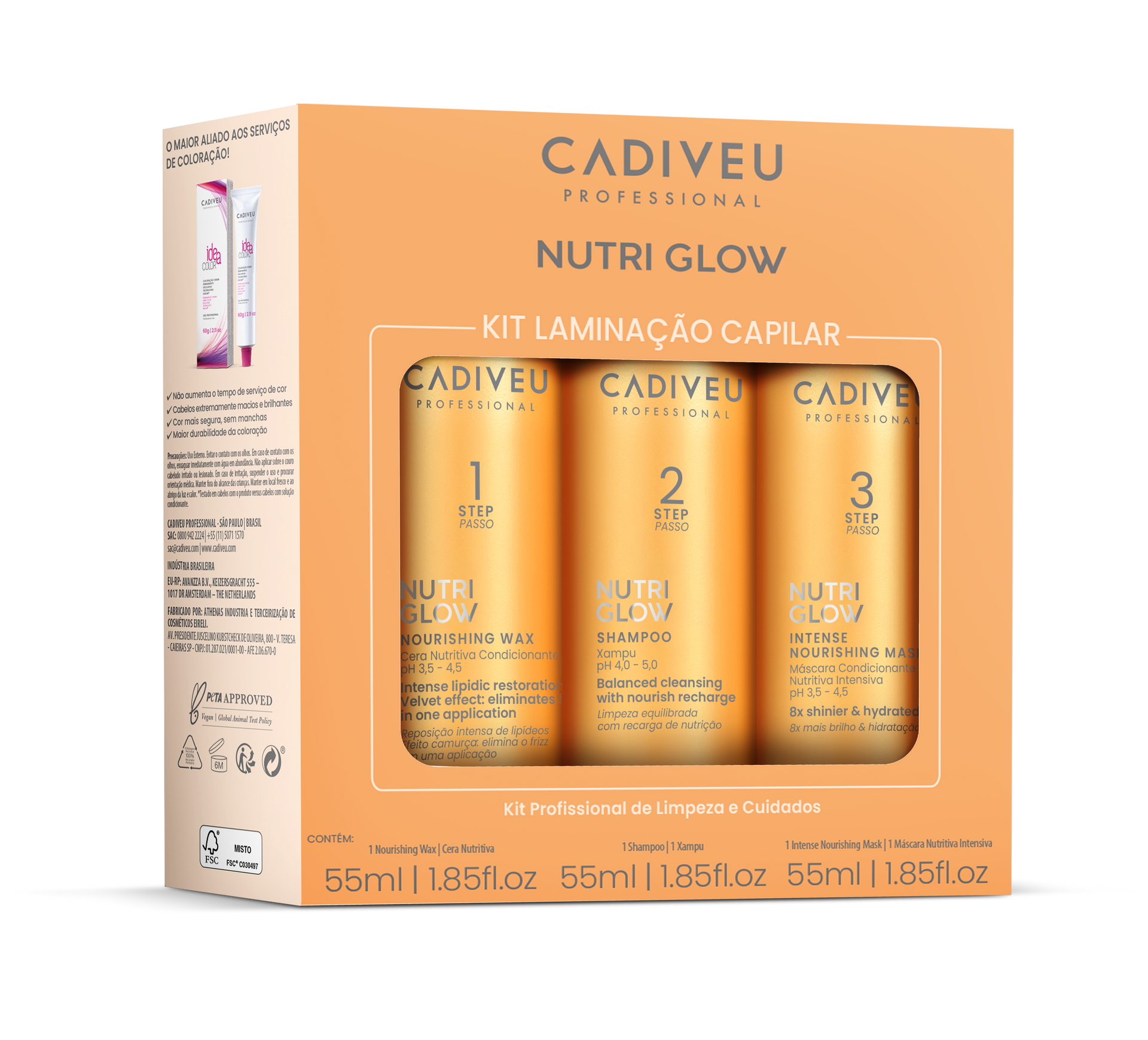 Cadiveu Professional Nutri Glow Mini Kit Laminação