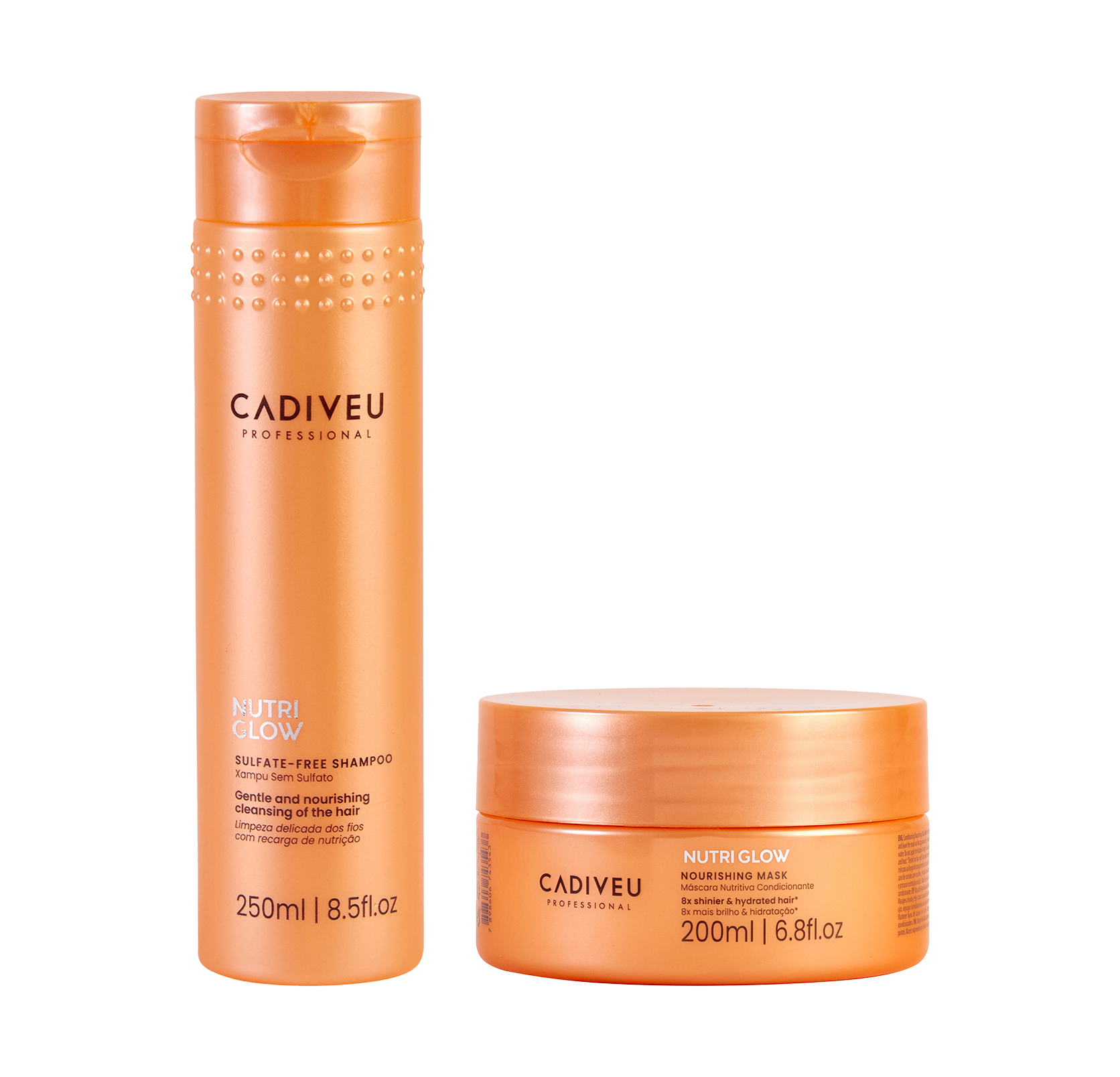 Kit Nutri Glow Shampoo + Máscara