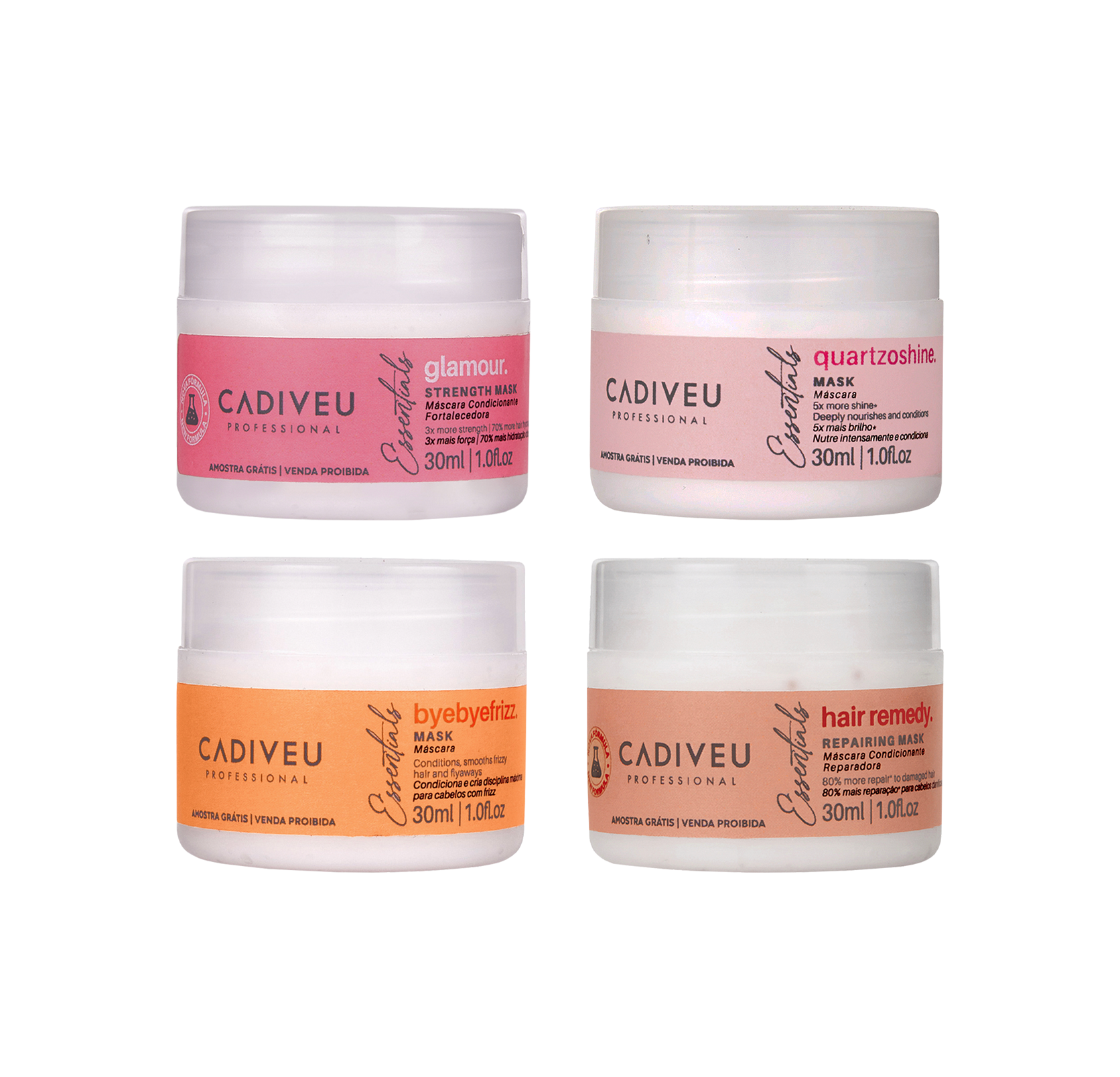 Kit de Experimentações Starter Pack Cadiveu
