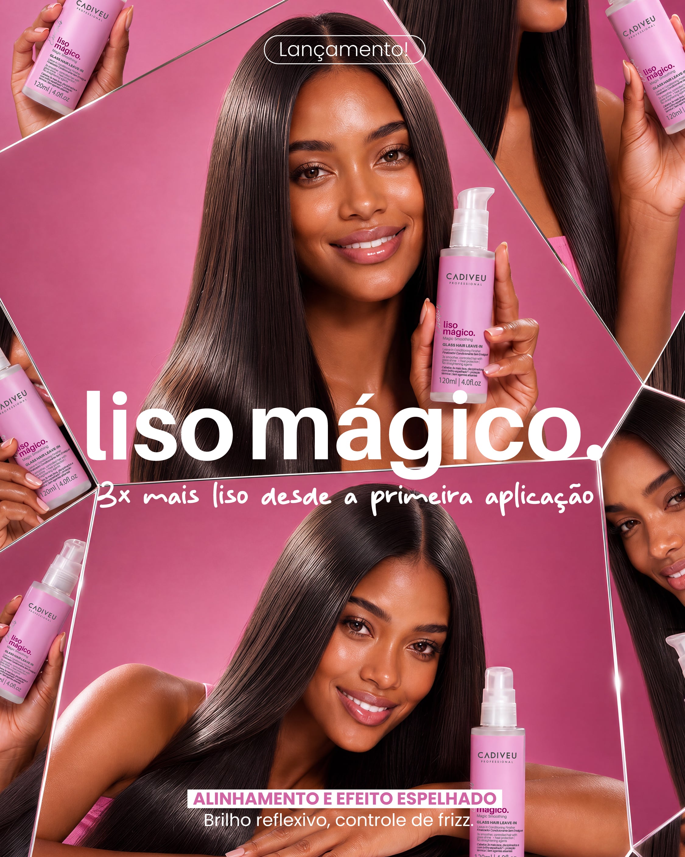 KIT Cadiveu Essentials Liso Mágico Completo